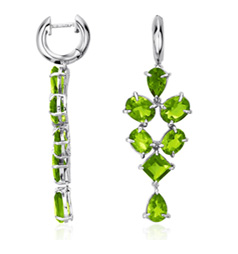 Peridot Earring