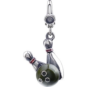 Enamel Bowling Ball & Pins Charm -90002864
