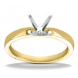 14k Yellow Gold Classic Solitaire Engagement Ring