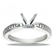 14k White Gold Classic Solitaire Engagement Ring