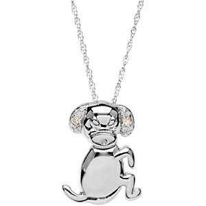 Donald the Dog Waggles Necklace -90002690
