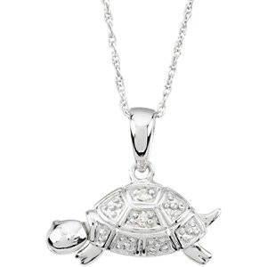 Trudy the Turtle Waggles Necklace -90002698