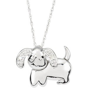 Danny the Dog Waggles Necklace -90002708