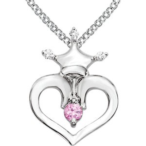 Disney Heart Crown Necklace -90003485