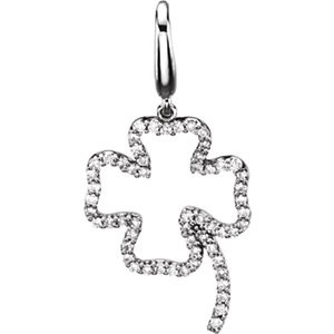 1/4 ct tw Diamond Clover Charm -50015077