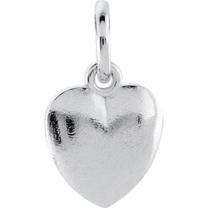Posh Mommy Puffed Heart Charm -50015473