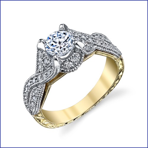 18K Engagement Ring