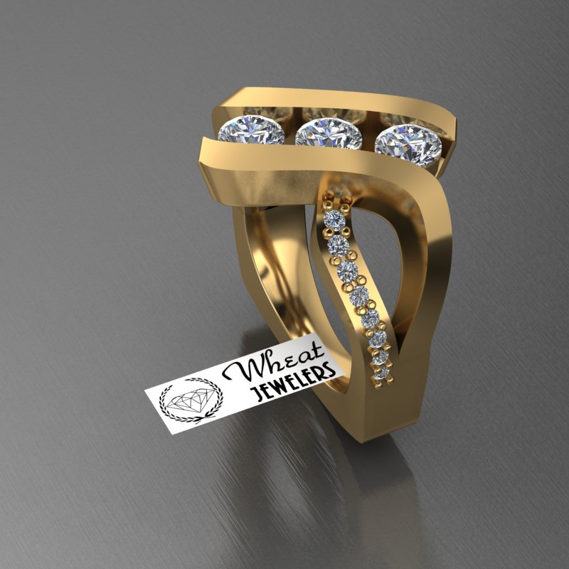 Custom Fashion Ring (using customers stones)