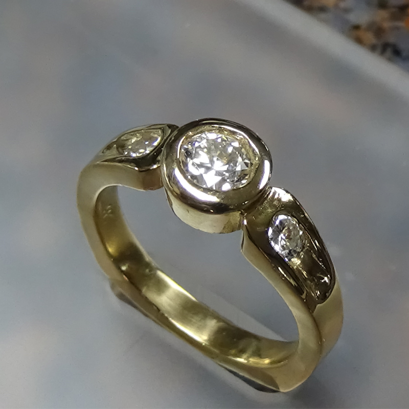 Custom Bezel Ring