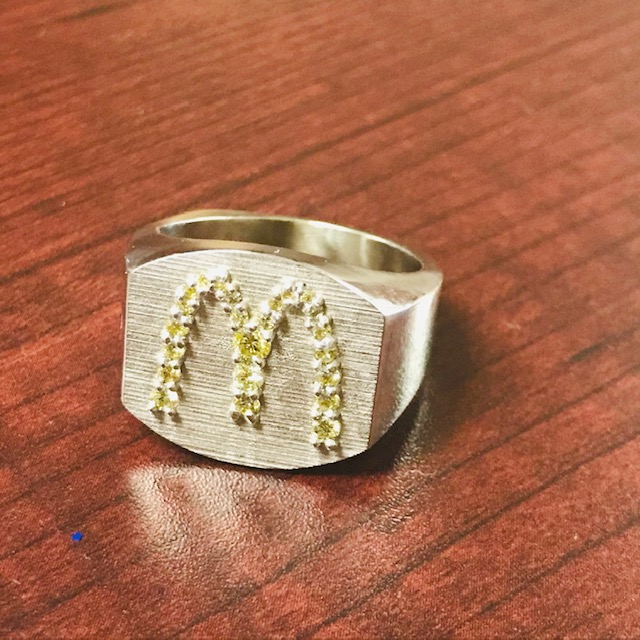 Custom McDonald's Ring