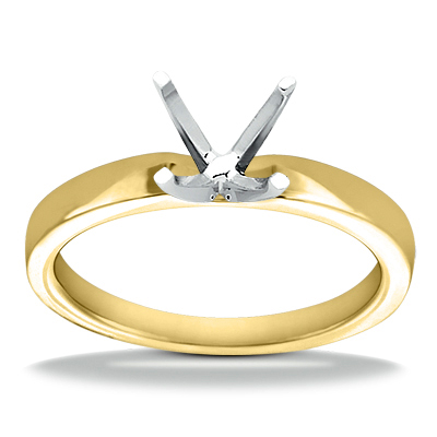 14k Yellow Gold Classic Solitaire Engagement Ring